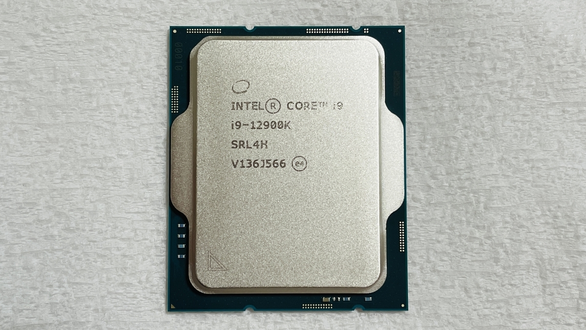 11月4日発売 Intel Core i9 12900K 金チョコCPUを入手よ！ - みかん