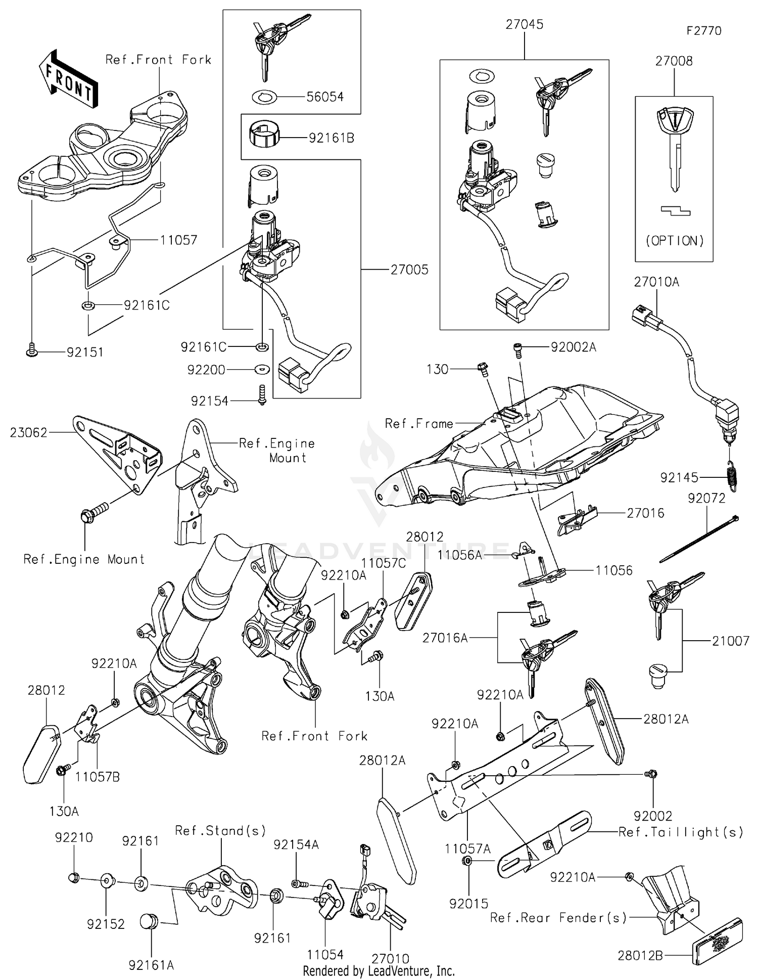 2022 Kawasaki Motorcycle ZX1000 Ninja 1000SX - ZX1002KNFAN OEM