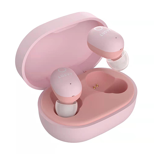 ラスヴィー（LUSVY） BEANS 完全ワイヤレスイヤホン ルビーカカオ