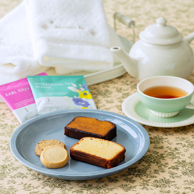 アフタヌーンティー[Afternoon Tea]のティータイムBOX S＋タオルセット