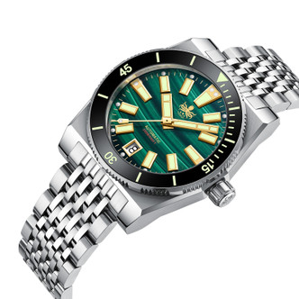 PHOIBOS Narwhal 200M Automatic Diver Watch PY061D Blue Vintage