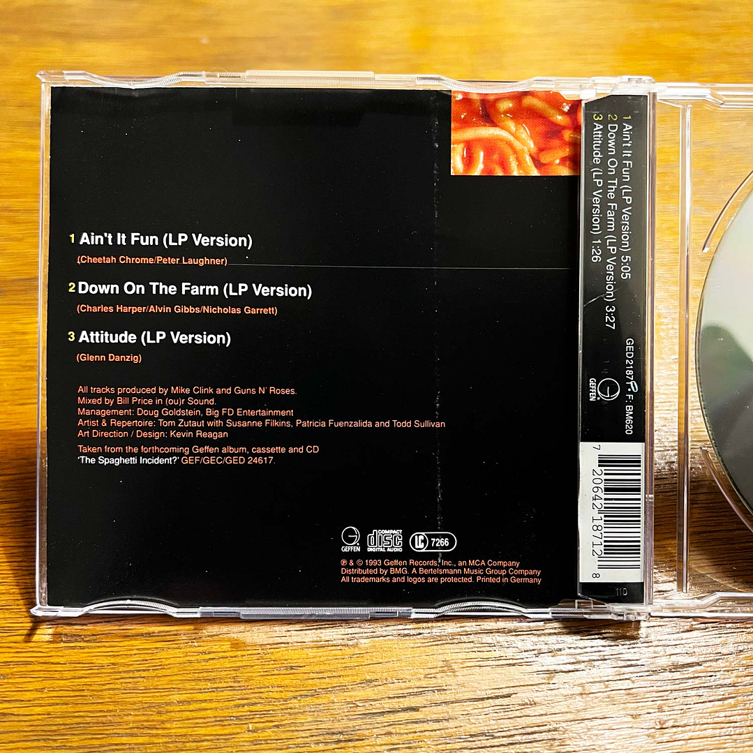 Guns N' Roses - Ain't It Fun - CD Single