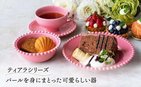 美濃焼】ティアラ ケーキ プレート スイートピンク 2枚セット