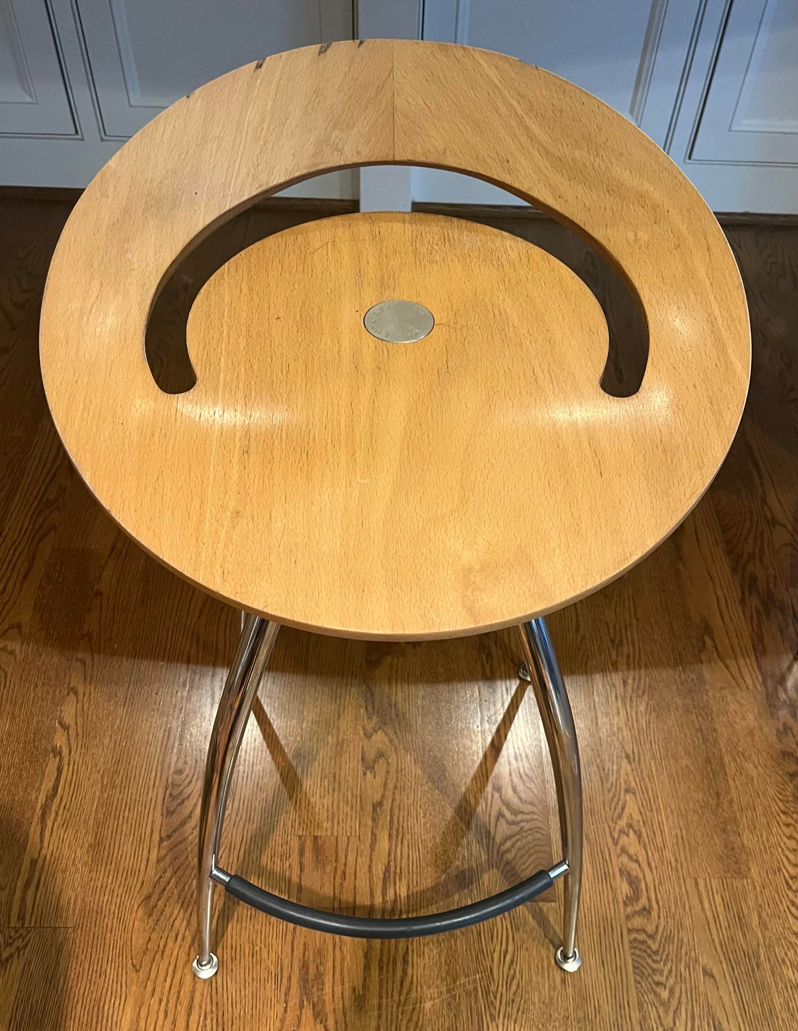 Counter Bar Stools Magis Lyra Italy Vintage | Chairish