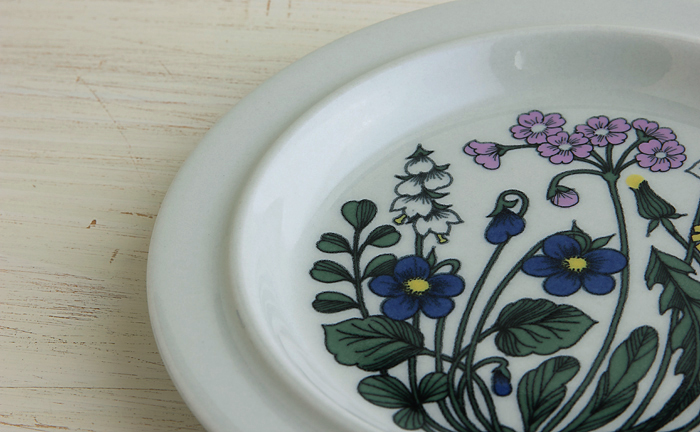 ヴィンテージ】Arabia/アラビア/Flora/フローラ/プレート（20cm