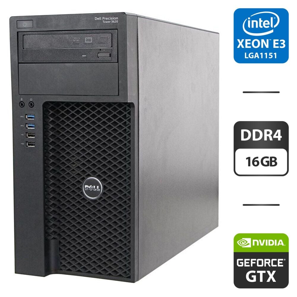 Купить рабочую станцию Dell Precision T3620 Tower / Intel Xeon E3