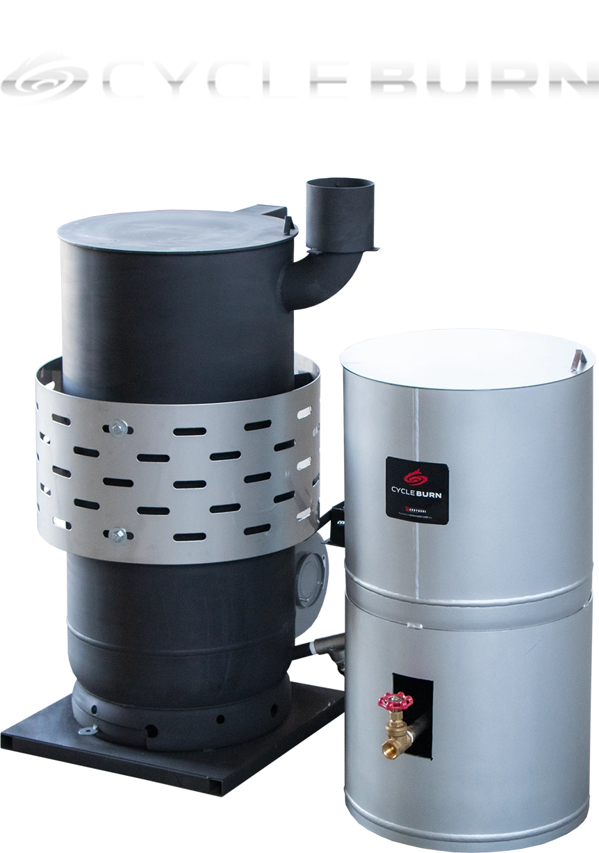 廃油ストーブで暖房費ゼロへ｜CYCLE BURN公式