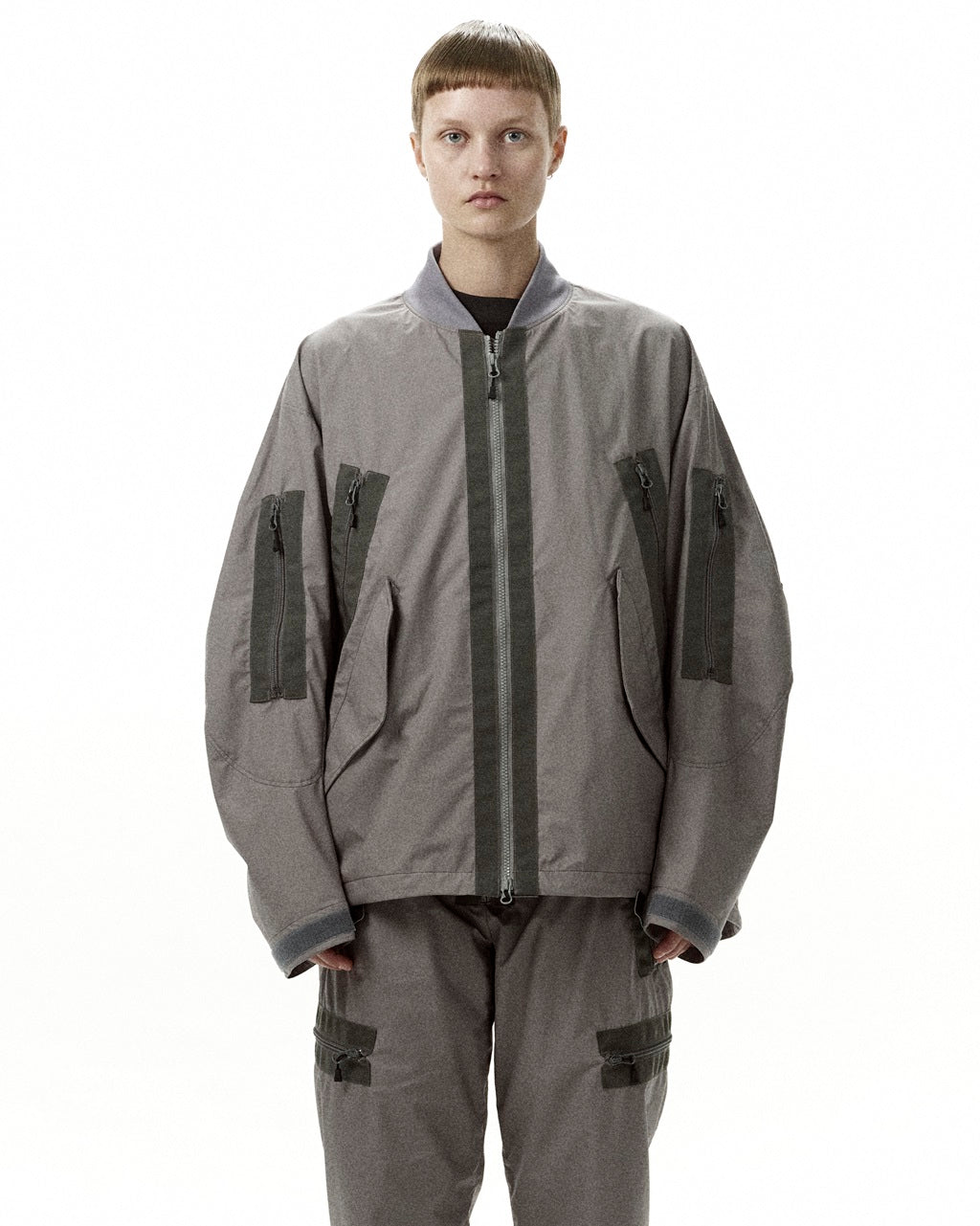 D-VEC×ALMOSTBLACK】WINDSTOPPER MA-1 BLOUSON