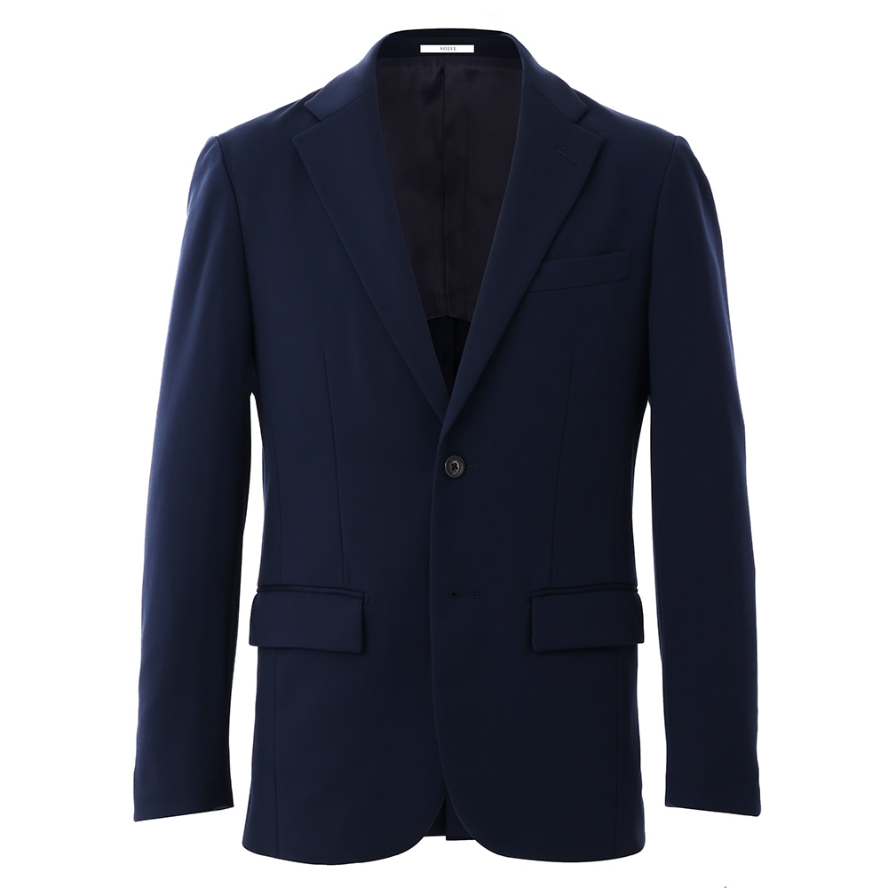 セットアップ対応｜楽ジャケ セットアップ ネイビー XS(XS ネイビー