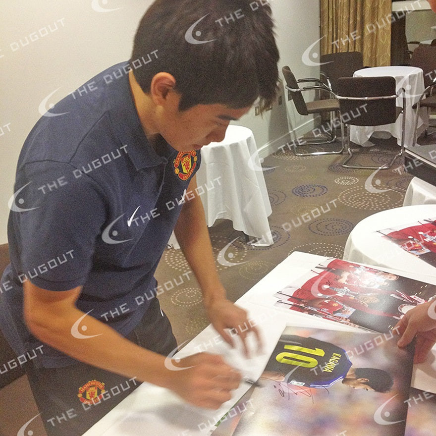 サッカー／国代表】香川真司 直筆サイン入り 日本代表 2013フォト