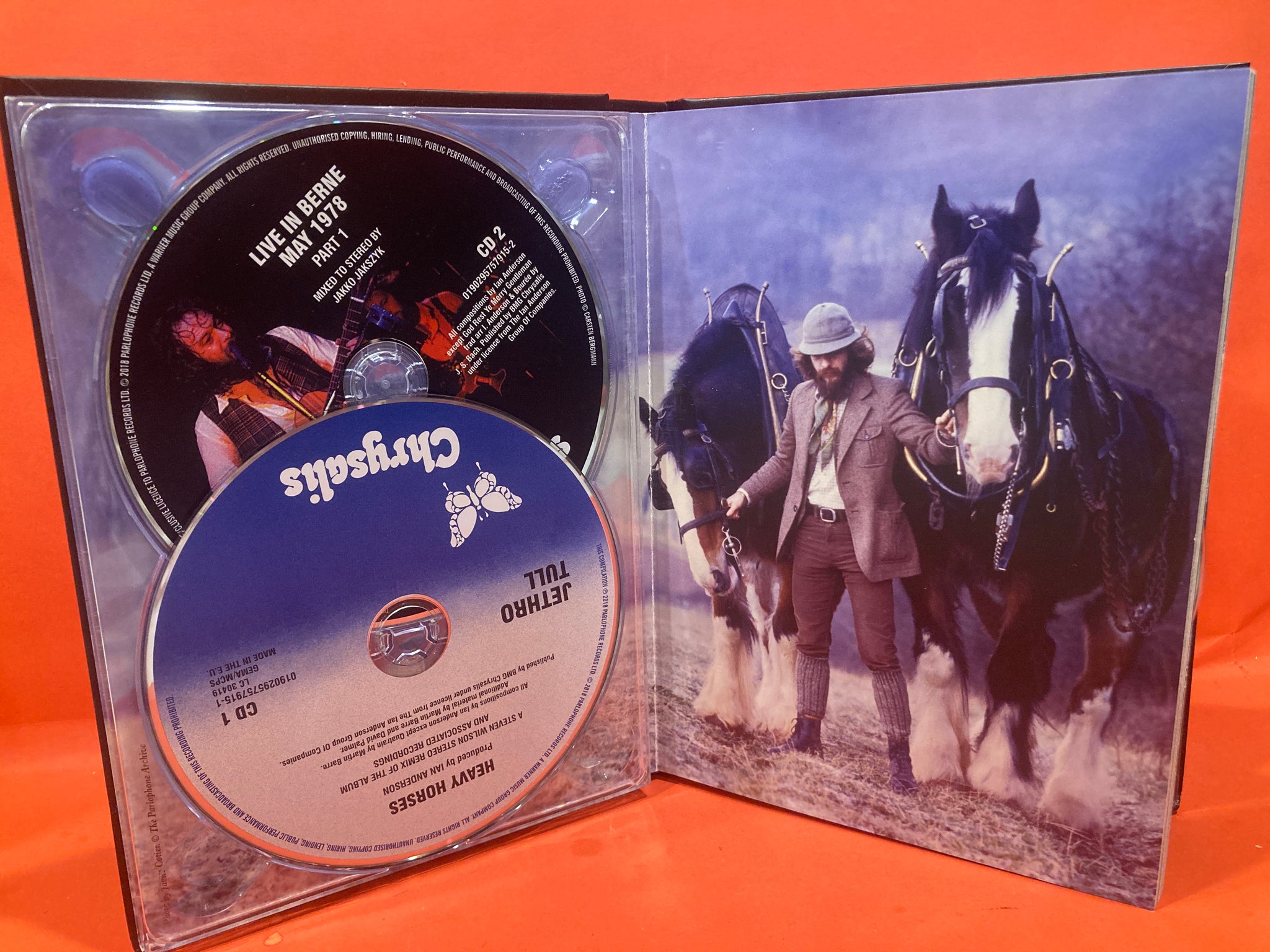 JETHRO TULL - HEAVY HORSES (NEW SHOES EDITION) 2X CD -2X DVD AUDIO