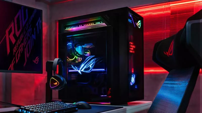 The ROG Strix XG16 portable monitor brings 144Hz gaming anywhere