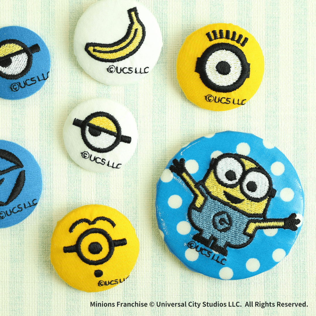 ハンドメイドグッズが手軽に作れる！蛇の目ミシン「ミニオン」デザイン