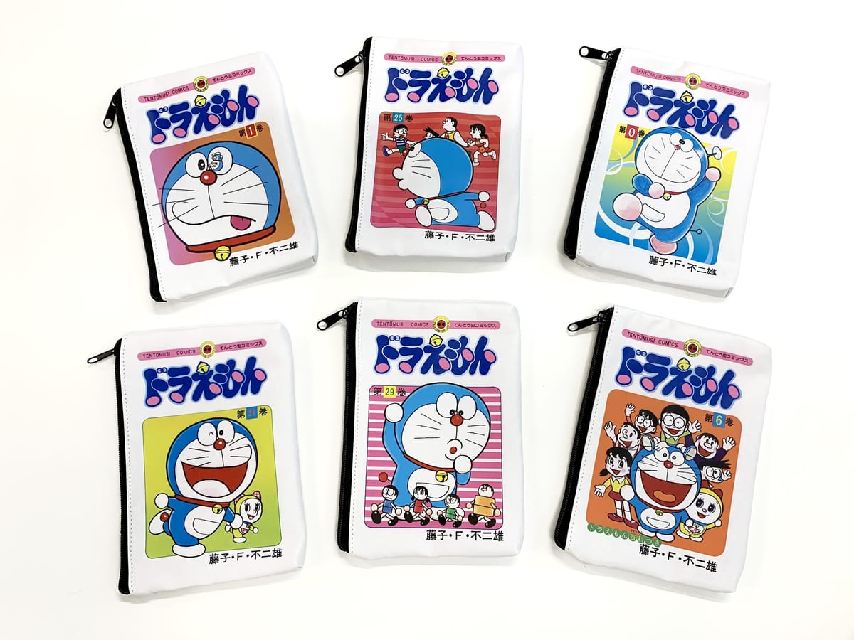 原作全巻分の表紙をデザイン！「ASOKO de ドラえもん てんとう虫