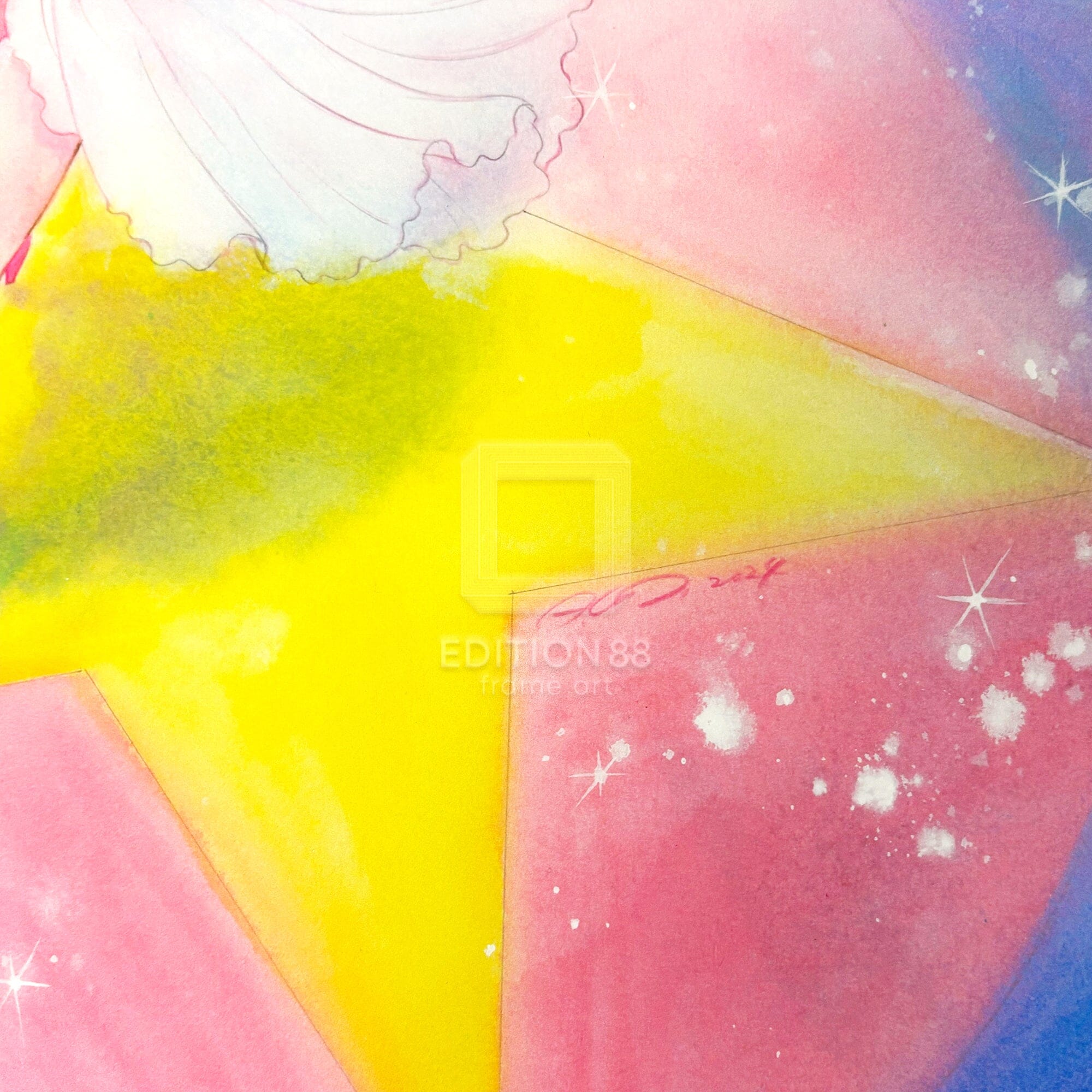 魔法の天使 クリィミーマミ」88グラフ ラストコンサート（直筆サイン