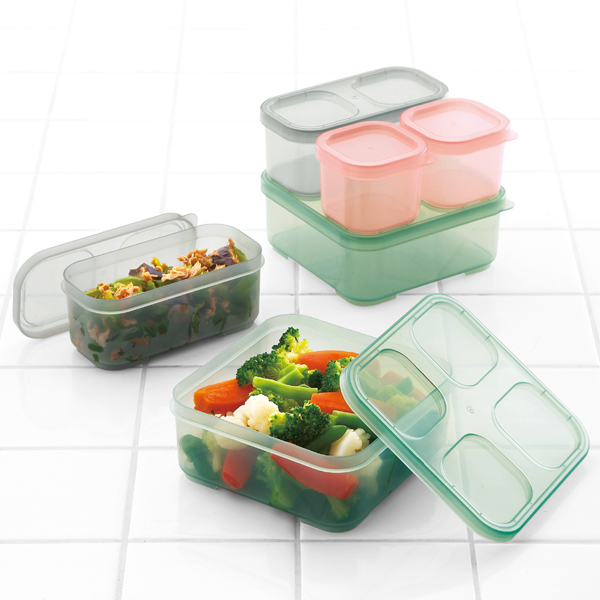 2L SラインTupperware 食品保存容器 4個セット 2L SラインTupperware