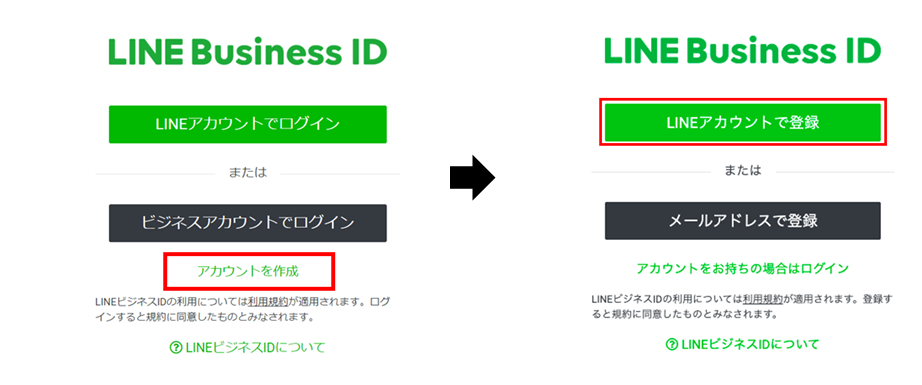 LINE公式アカウントの設定