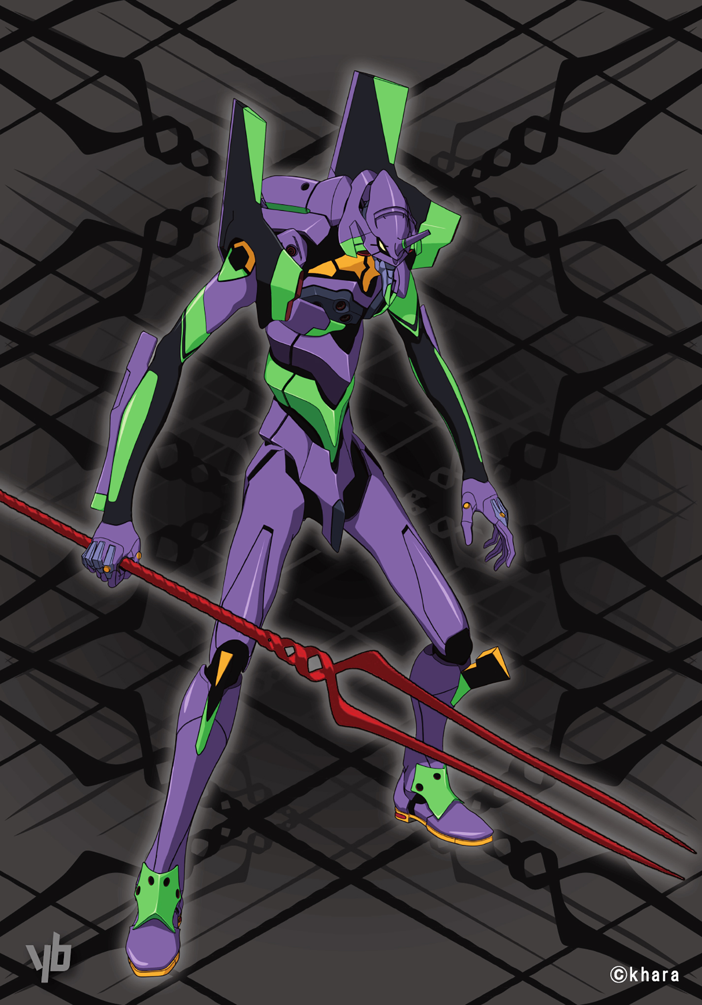 エヴァンゲリオン」EVA Mark.06・ロンギヌスの槍|コラボレーション眼鏡