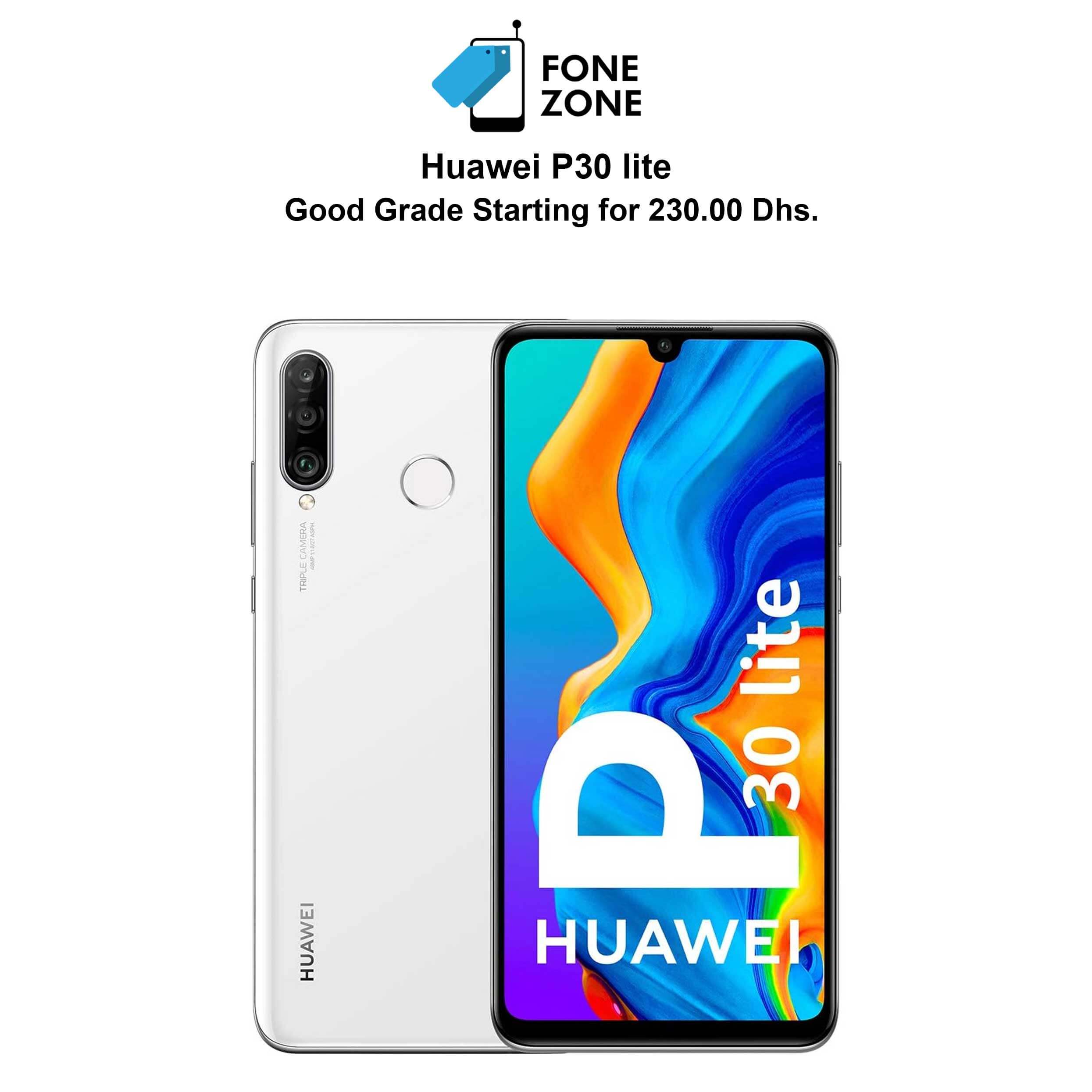 HUAWEI P30 Lite 128GB Storage Pearl White Phone - Buy Now