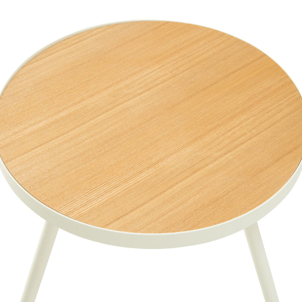 タワー サイドテーブル 丸型 ホワイト | Francfranc（フランフラン