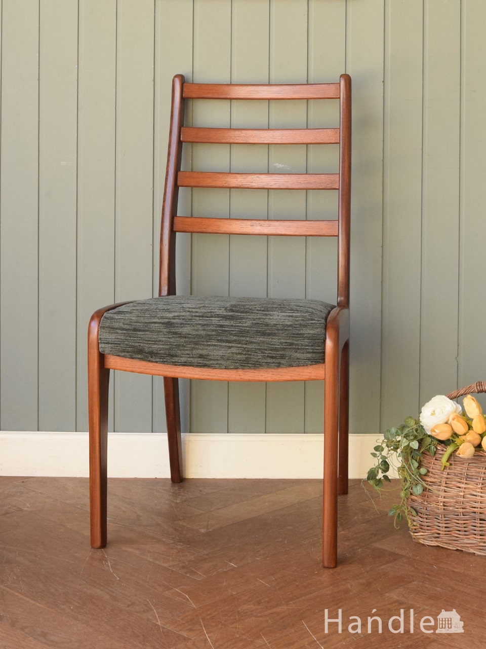 ヴィンテージ ideal Sedia イタリアンMDR ラダーバックチェア北欧