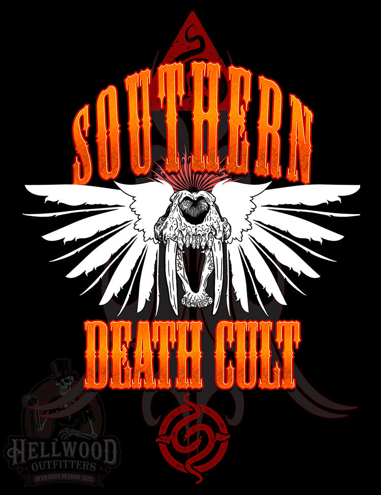 Southern Death Cult T-Shirt - Gothic Rock & Post-Punk Tribute