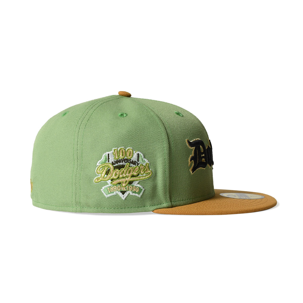 NEW ERA - LOS ANGELES DODGERS CO 100TH ANNIV 59FIFTY MATCHA GRN
