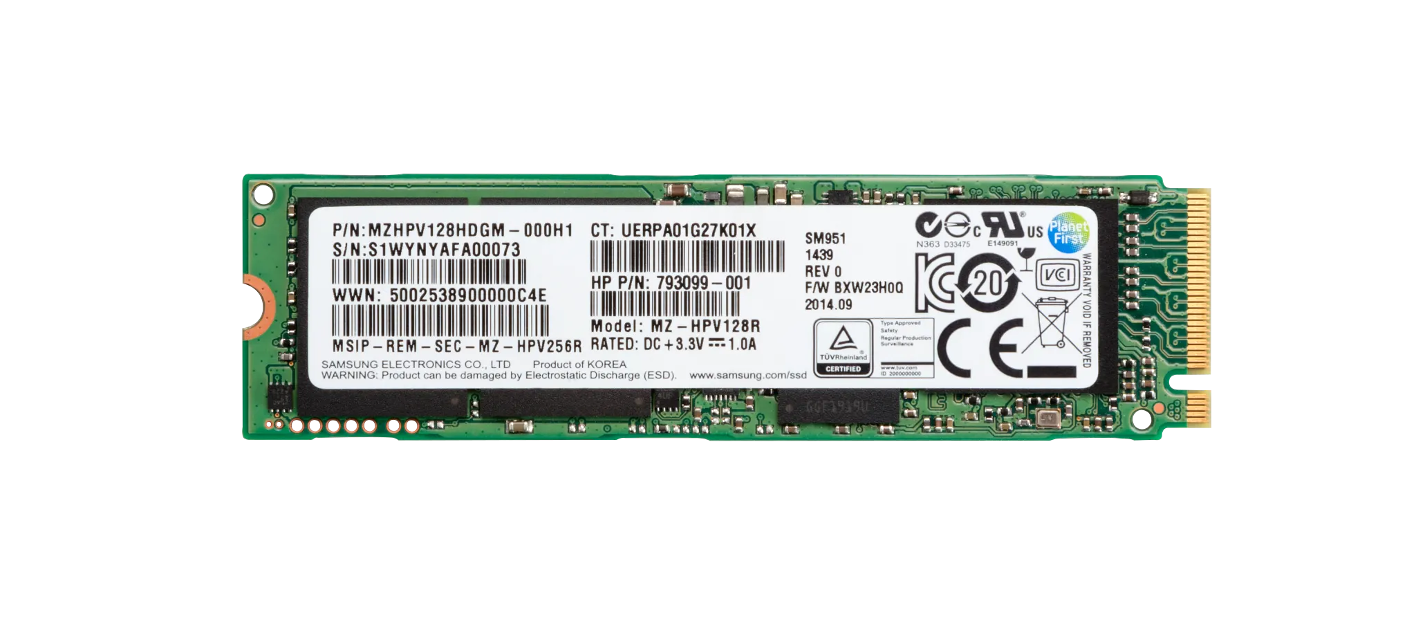 HP® Z Turbo Drive 512GB TLC (Z8G4) SSD Module (1PD54AT)