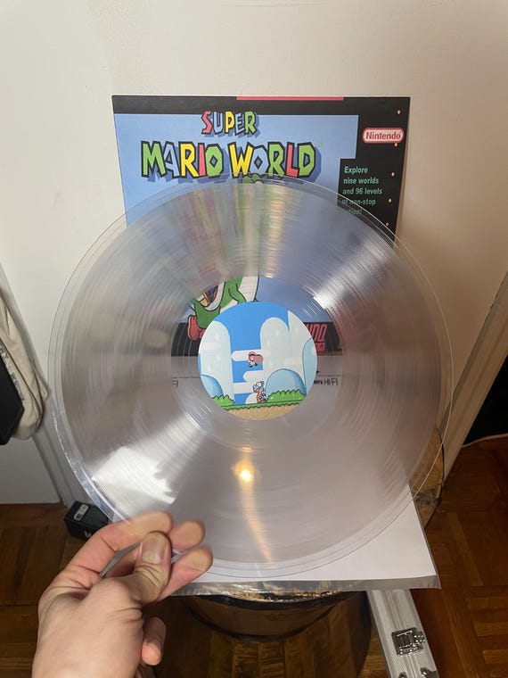 スーパーマリオワールド 任天堂サウンドトラック ビニールレコード