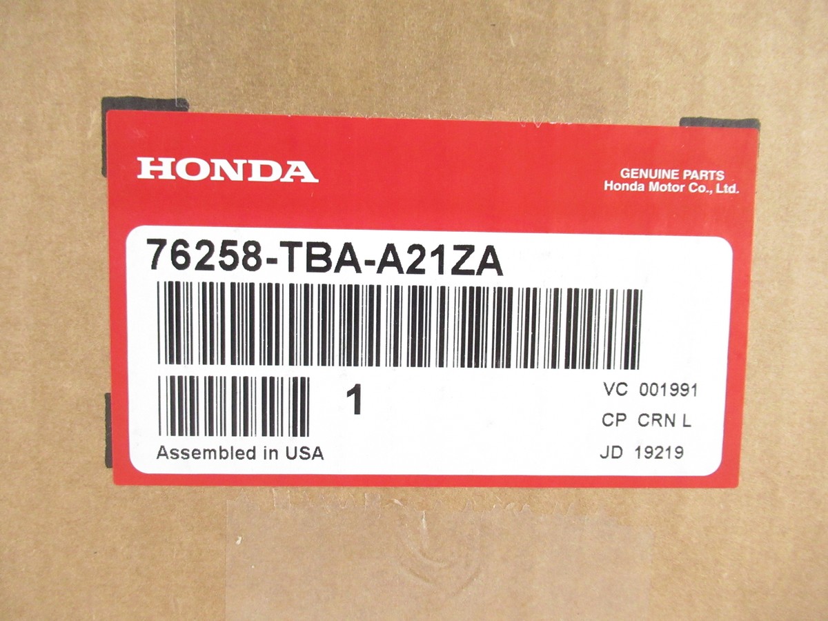 Genuine OEM Honda 76258-TBA-A21ZA Driver Side Mirror 2017-2021