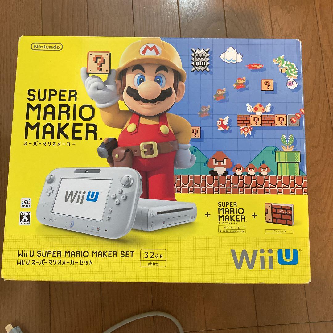 Super Mario Maker Nintendo Wii U Set Limited Edition Box 32GB Game