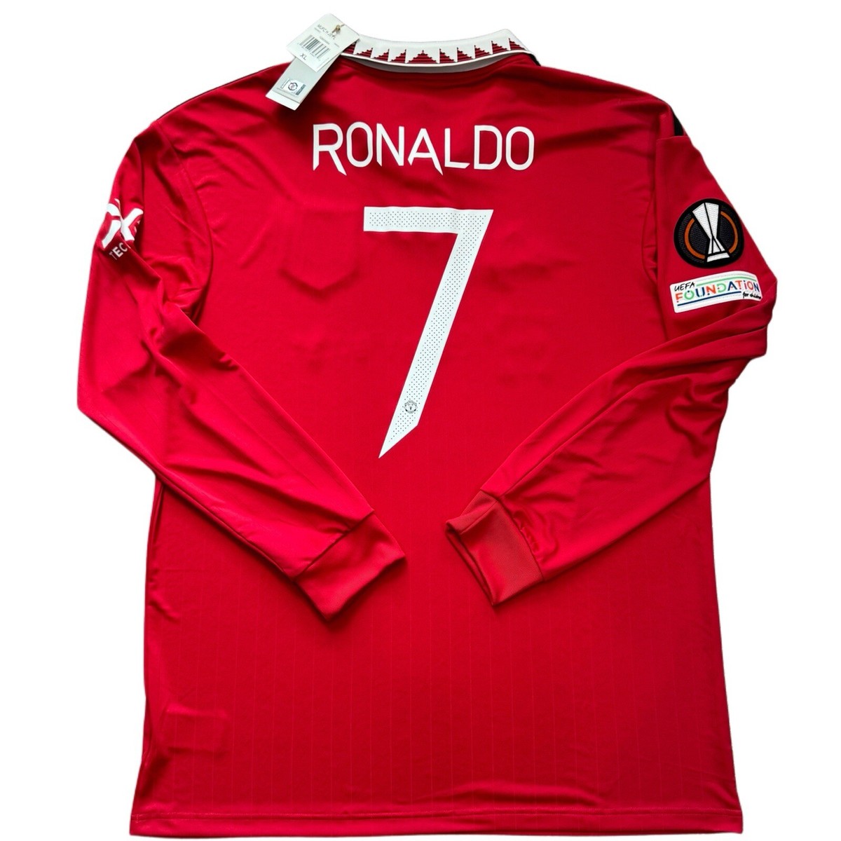 2022/23 Manchester United Home Europa League Jersey #7 Ronaldo XL