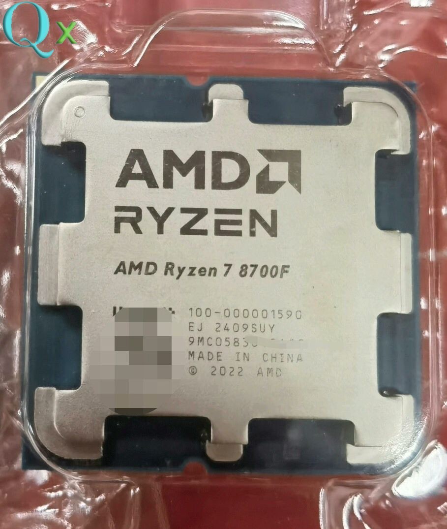 AMD Ryzen 7 8700F AM5 CPU Processor 4.1 -5.0 GHz 8-Core 16Thr R7