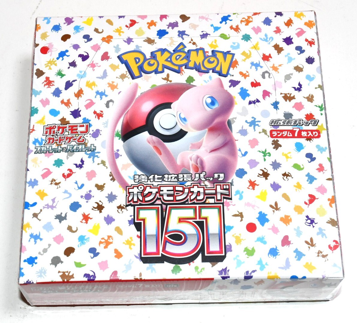 Pokemon Card 151 booster Box sv2a mew scarlet violet Sealed