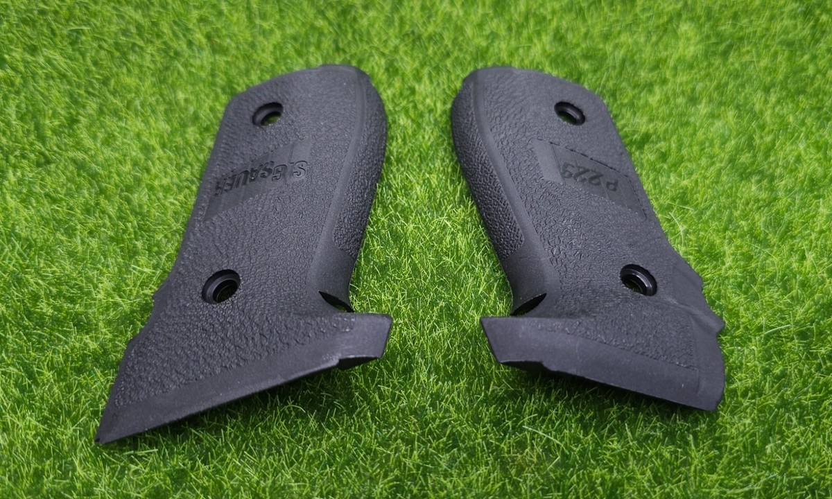 Sig Sauer P229 Black Poly Grip Set Replacement (GRIP-229-BLKPOLY
