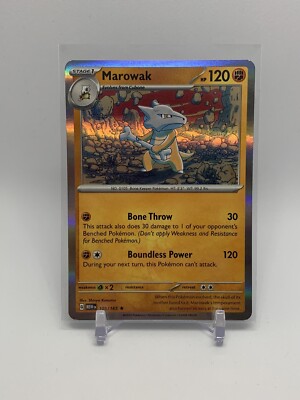 Marowak 105/165 Holo Rare Pokémon 151- Pokémon TCG | eBay