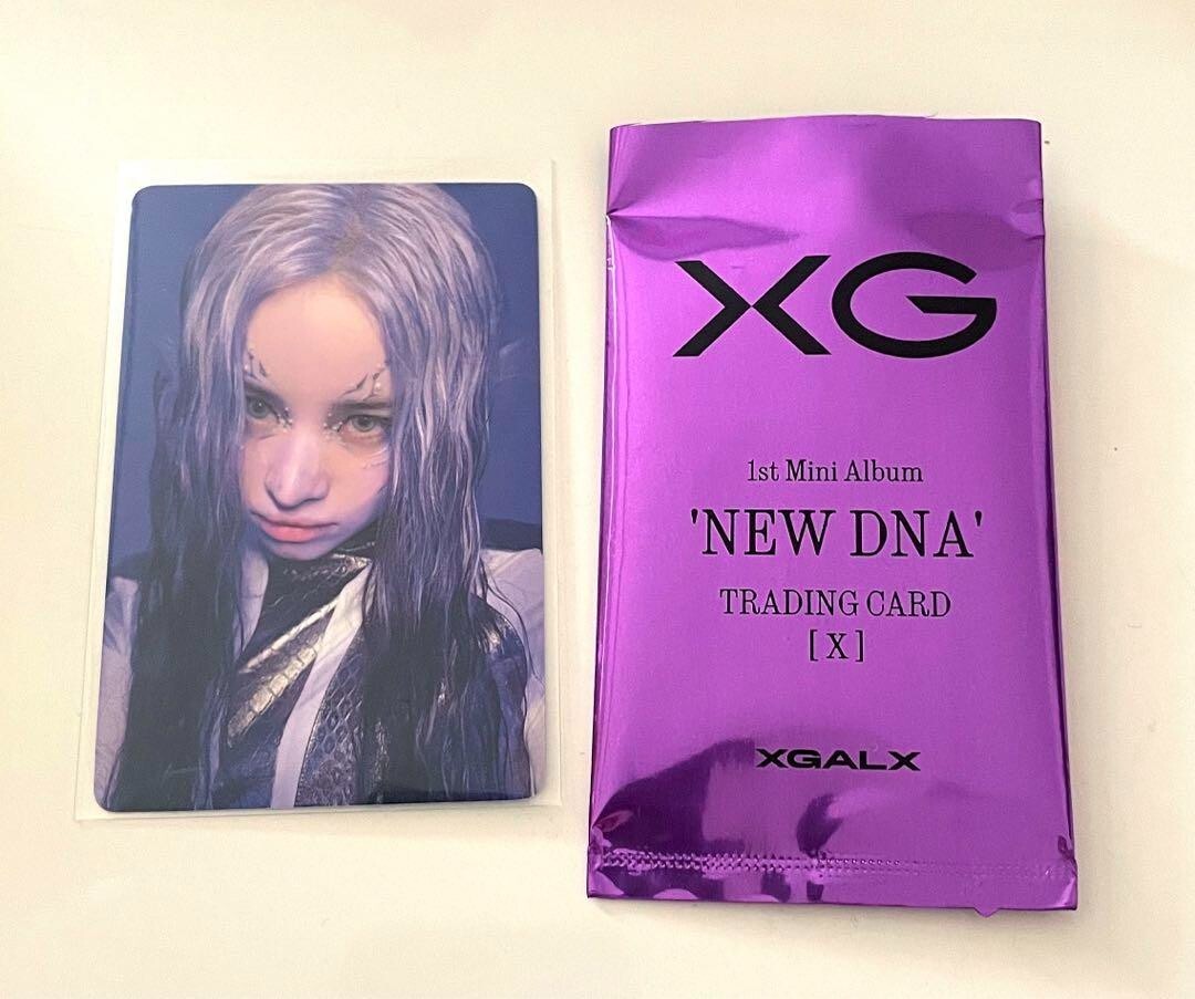 XG Harvey 1st MINI ALBUM NEW DNA Official Photocard X version
