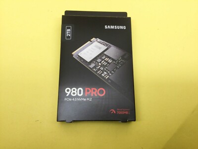 Samsung 980 PRO 2TB PCIE 4.0 x 4 NVMe Gen4 M.2 SSD MZ-V8P2T0B/AM
