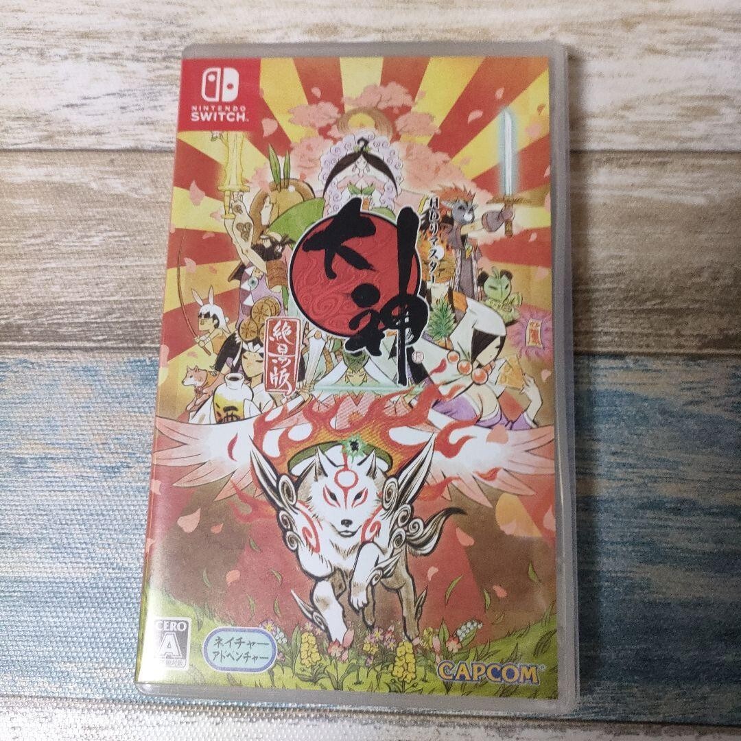 Nintendo Switch Okami Zekkeiban Japan w/English option
