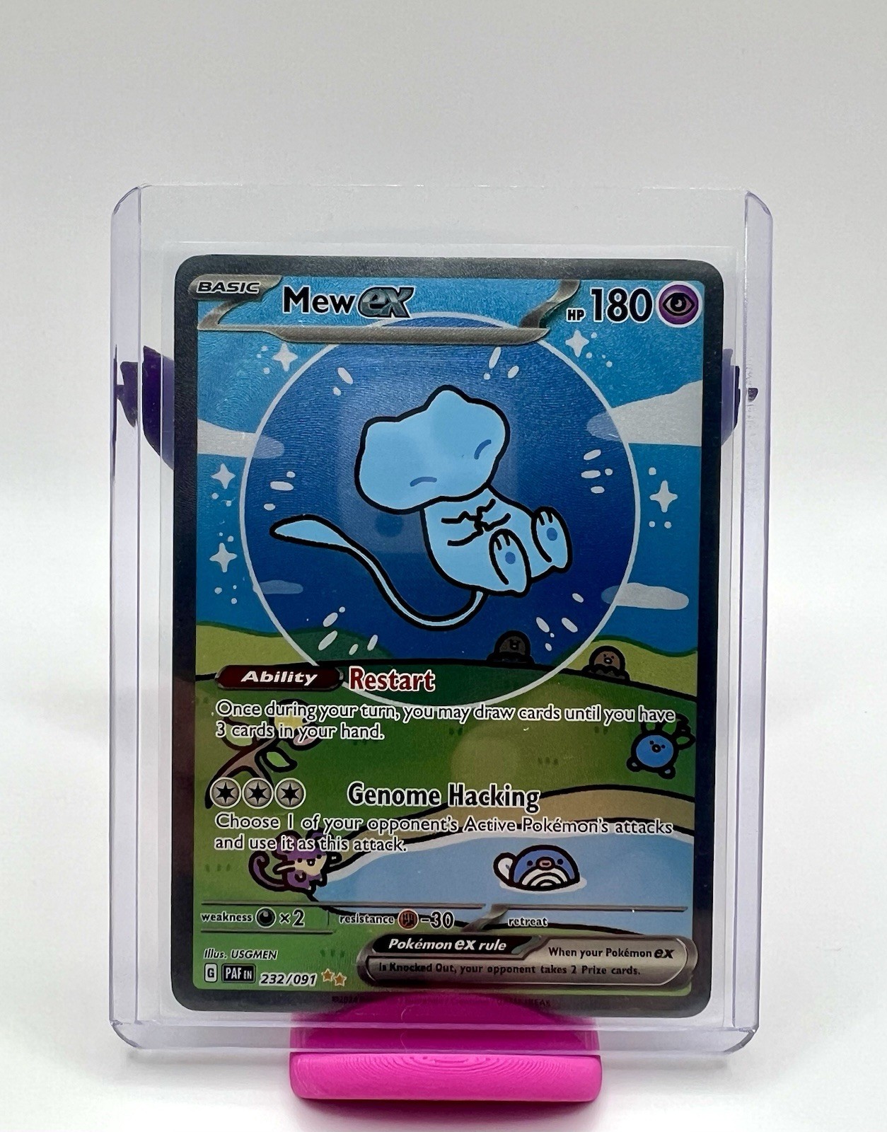 Mew ex 2024 Scarlet & Violet: Paldean Fates #232/091 Special