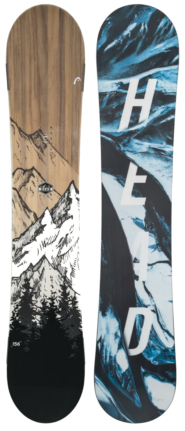 2026 HEAD Rush Men's All Mountain Snowboard NEW - 153 cm | eBay
