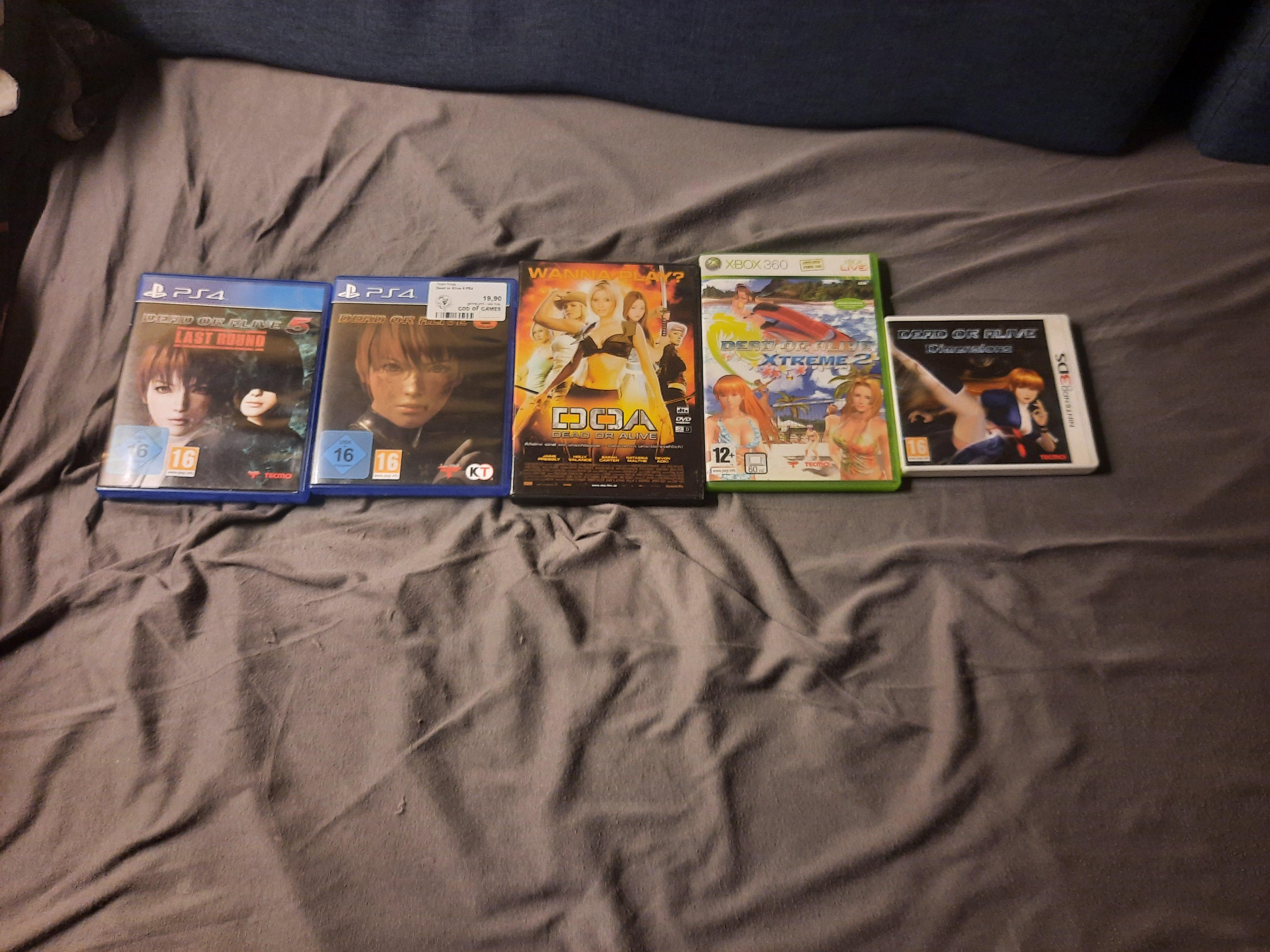 My entire DOA Collection so far. : r/DeadOrAlive