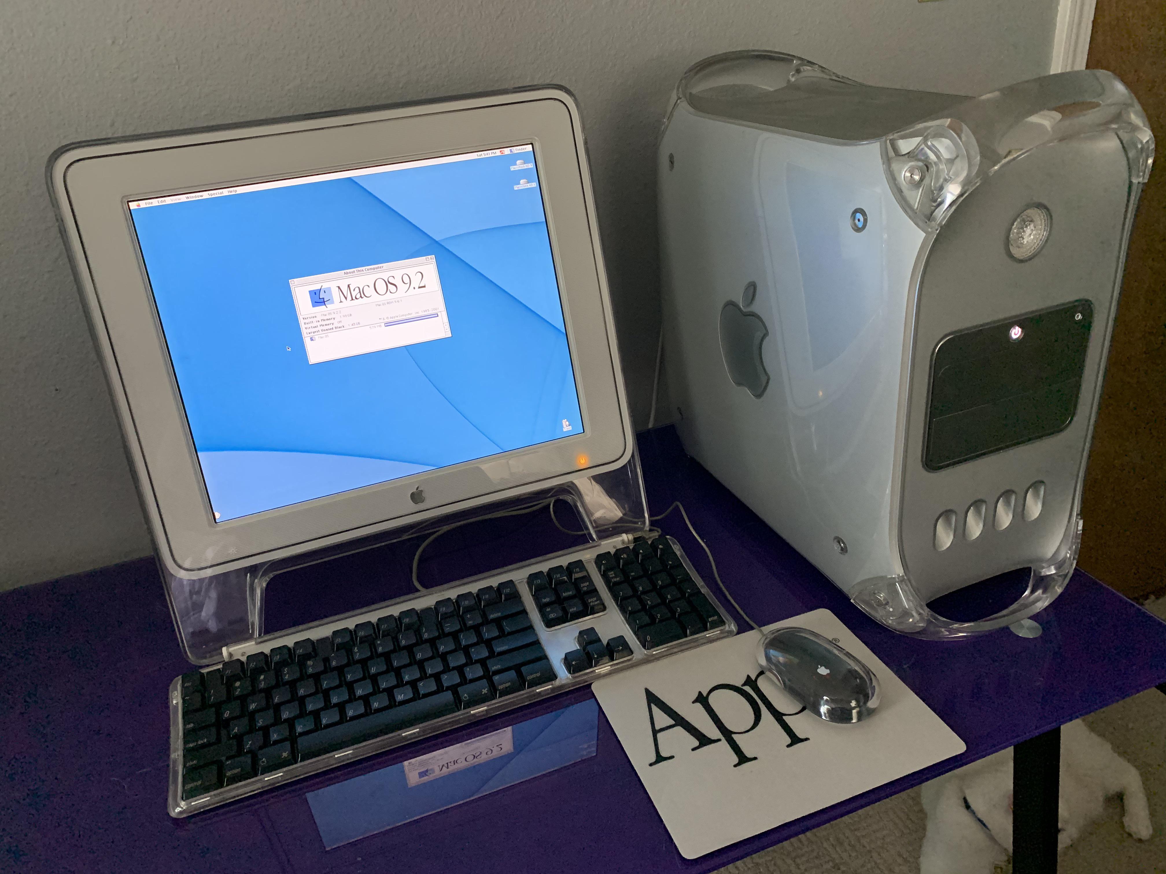 Just picked up a Mac OS 9 native booting PowerMac G4 MDD dual 1.25