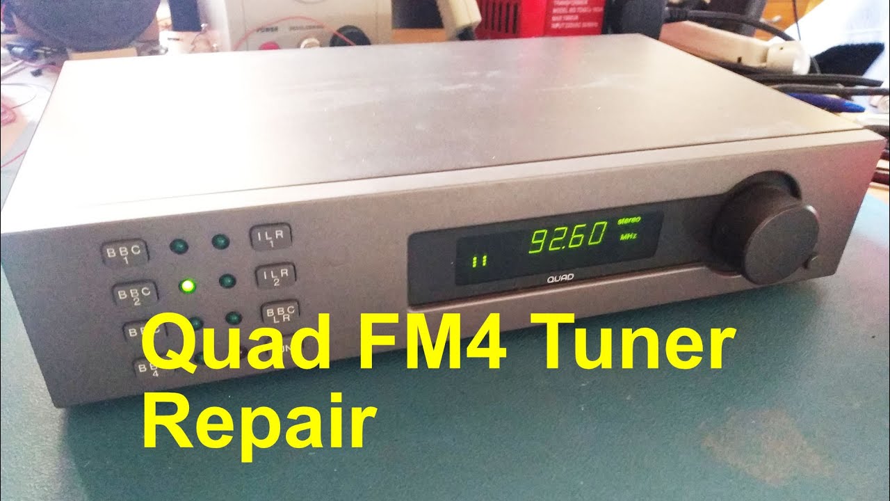 Quad FM4 Tuner Repair - YouTube