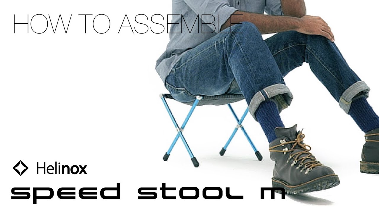 INSTRUCTION] Helinox Speed Stool M - YouTube