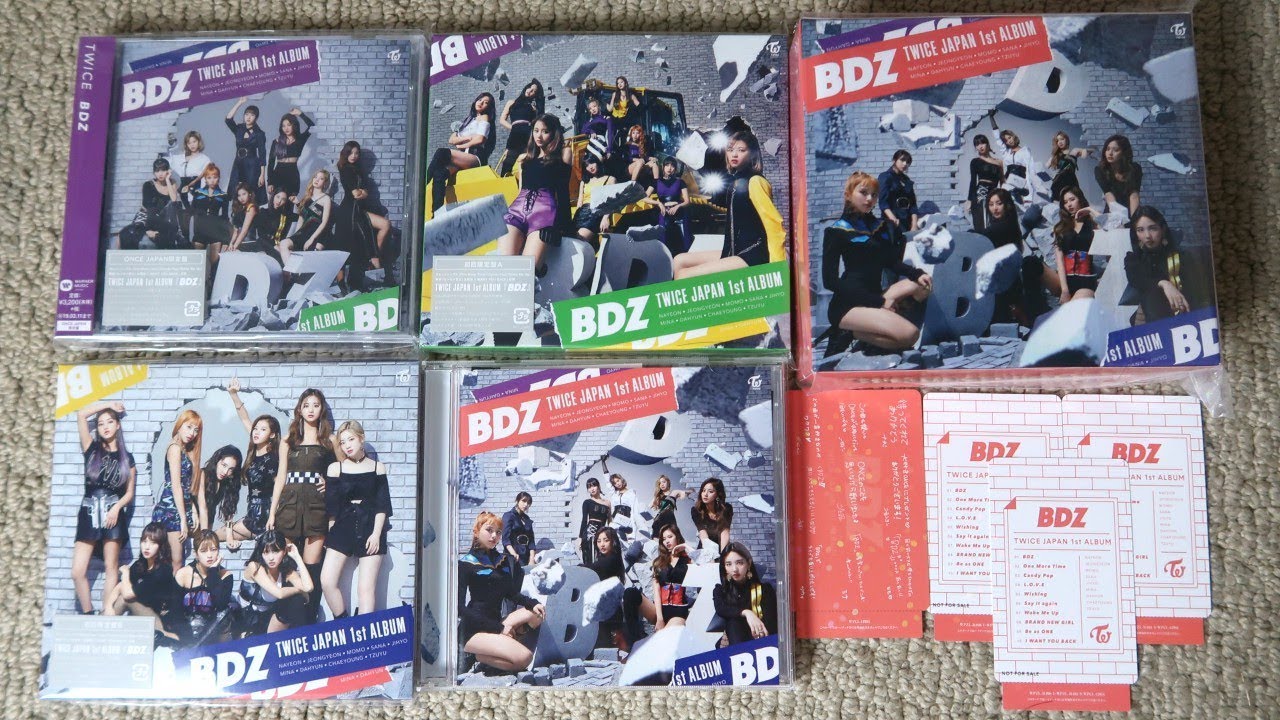 トゥワイス TWICE Japan 1st Full Album 