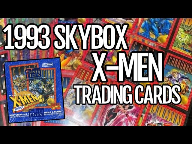 1993 SKYBOX X-MEN (SERIES 2) TRADING CARDS - YouTube