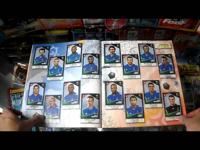 UEFA EURO 2004 ALBUM STICKERS COLLECTION PANINI COMPLETE - YouTube