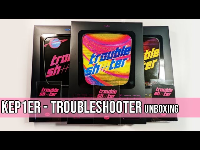 Kep1er - Troubleshooter Album Unboxing - YouTube