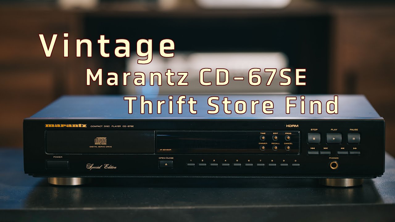 MARANTZ CD-67 & MARANTZ PM-45 - YouTube